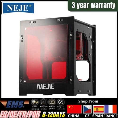 NEJE KZ 10W 450nm Laser Engraving Machine Smart Blue Light AI Engraving Machine Supports Off-line Operation Logo Mark Printer