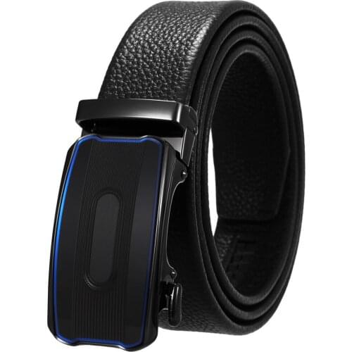 New Selling Men Belt Fashion Alloy Automatic Buckle Belt Business Affairs Casual Decoration Belt Mens Belts Luxury Zp36-24481-5