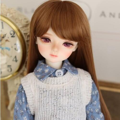 Full Set 1/4 BJD Doll HODOO Girl Sweater Dress High Quality Joint Doll Christmas Birthday Gift Adult Toy Accessories Best Resin