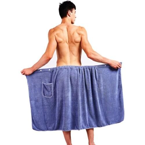 Towel / Bath Towel Coral Fleece for Men Can Increase The Speed of Water Absorption and Dry Without Hair Loss