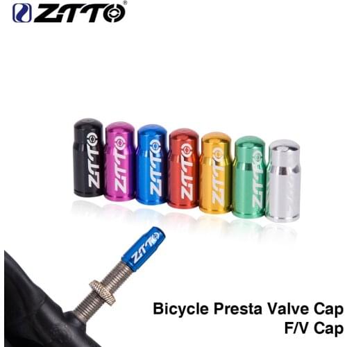 ZTTO Bicycle Air Tissue Dust Cover Aluminum Alloy Bicycle Mountain Bike Road Car Method Mouth Cap Valve Cover Air Cap Dust 1 Pc