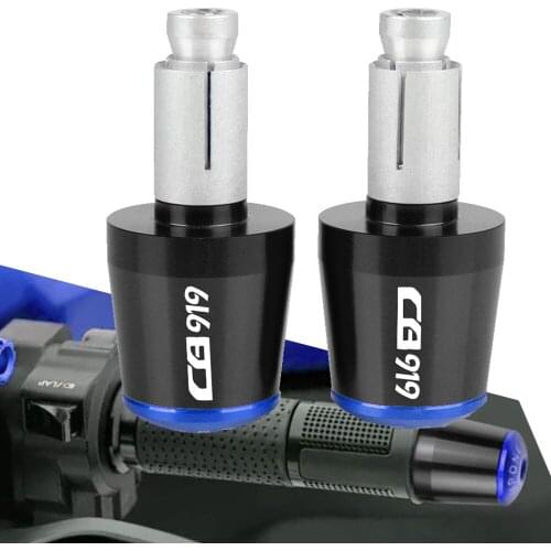 Motorcycle Handle Bar Grips Hand Caps End Plugs Counterweight grip Moto FOR HONDA CB919 cb900f hornet 2001 2002 2003 2004-2008