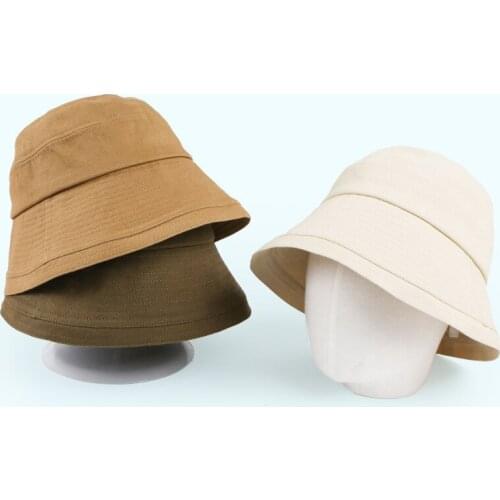 Fishermans Hat Female Summer Protective Sunshade Hat Version Sunblock UV Versatile Big Rim Sun Basin Hat Bucket Hat