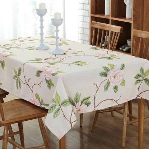 SHSEJA Cotton Tablecloths