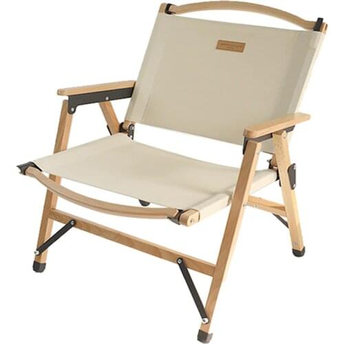 Outdoor Ultralight portable camping Relaxation Chair wood folding chair picnic Barbecue Self-driving Beach Travel fishing Chair