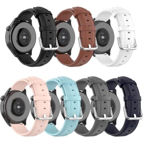 22mm Universal Watch Band Universal Faux Leather Replacement Watchband Strap Bracelet Compatible with Huawei3/3 Pro