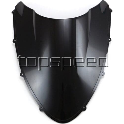 Motorcycle Windshield Windscreen For Ducati 848 1098 1198 Black