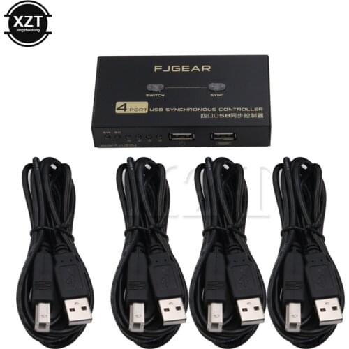 High Quality MT-VIKI 8 ports KVM switch USB synchronizer 8 ports synchronous controller a set of keyboard/mouse control 8 PC
