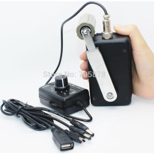 Hand Crank Generator 30W/0-28V Emergency Dynamo Charger With DC Conventer