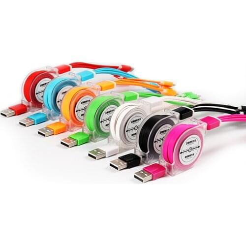 Kphrtek 1 PCS TYPE-C Data cable One-to-three shrink charging cable mobile phone USB retractable fast charging line