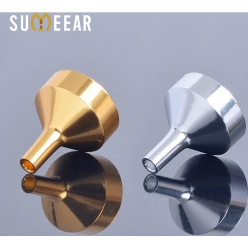 10pc/Lot Essential Oil Perfume Refillable Tool Mini UV Funnel For Travel Empty Bottle Liquid Diffuser Packing Tool Funnels