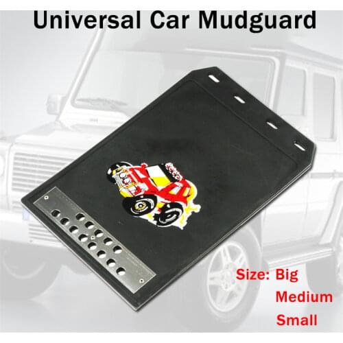 2PCS Universal Car Accessories Front Rear MudGuards Fender ABS Effect Mudflaps Splash Guards For Car SUV Pickup Truck 3 Size