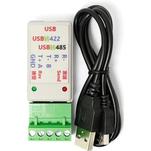 2 in 1 USB to RS422 & to RS485 Converter Adapter with CH340T