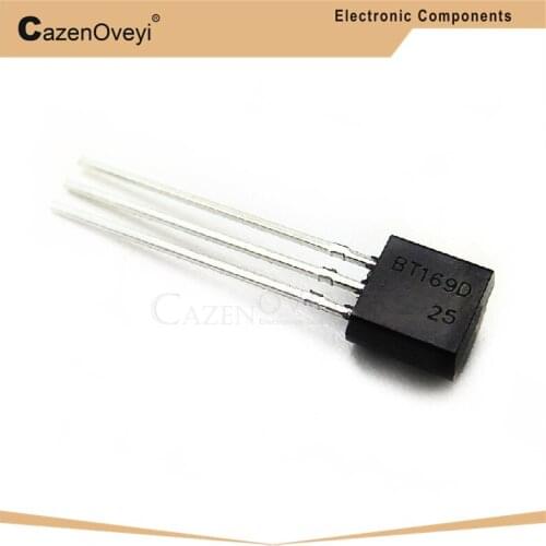 50pcs/lot BT169D TO92 BT169 TO-92 169D new voltage regulator IC In Stock