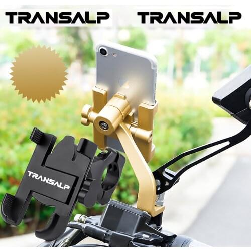 Motorcycle Handlebar Phone Holder Stand Mount For Honda TRANSALP 600 650 700 XL700V Transalp ABS XL 650 V1-V7 XL650V Accessories