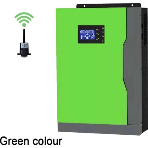 5500W Pure Sine Wave Solar Hybrid Inverter 48V100A MPPT Solar Charge Controller with WIFI Can Work Without Battery