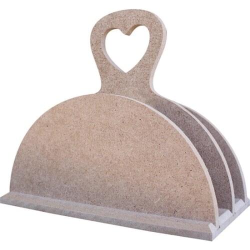 M15-Peçetelik Hearted paintable decorative objects декоративные предметы под роспись