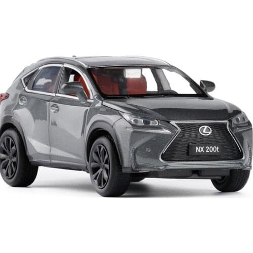 1:32 High Simulation Lexus N200T Alloy Toy Car Sound And Light Pull Back Model Metal Diecast Model Children Gifts Toys For Boy