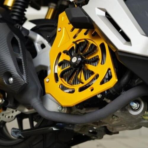 Modified motorcycle CNC aluminium fan cap nmax155 pcx125 click125 adv150 cooler fan cover guard radiator Wind Fan Blade cap
