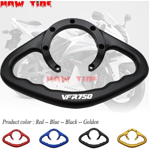 Motorcycle Passenger Handgrips Hand Grip Tank Grab Bar Handle Armrest For Honda VFR 400 VFR750 VFR800 1990 -1997
