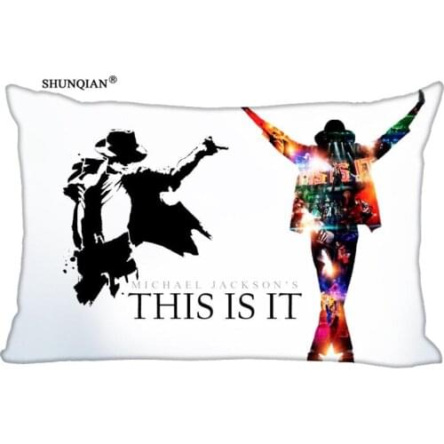New arrive Michael Jackson Pillow Case 20x30 Inch Comfortable the best gift for your family high quality Drop Shipping Co9