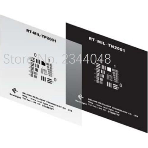 USAF1951 Resolution Board Microscope Calibration Template MTF Test Lens Quality Control Discrimination Rate Board