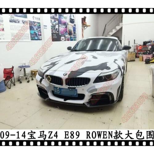 Applicable to Trbt Bmw Z4 Langyan Big Package Z4e89 Bumper Refitting Front Rowen Rear Bar Side Skirt