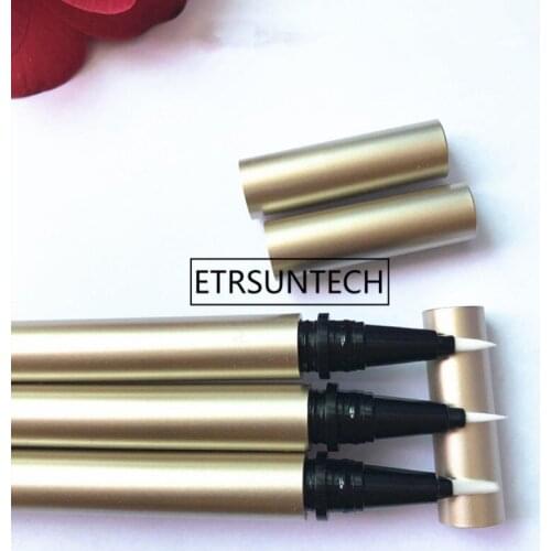 Empty Cosmetic Eyeliner Pen, DIY Plastic Purple Elegant Eyeliner Liquid Refillable Tube,Cosmetic Container F1236