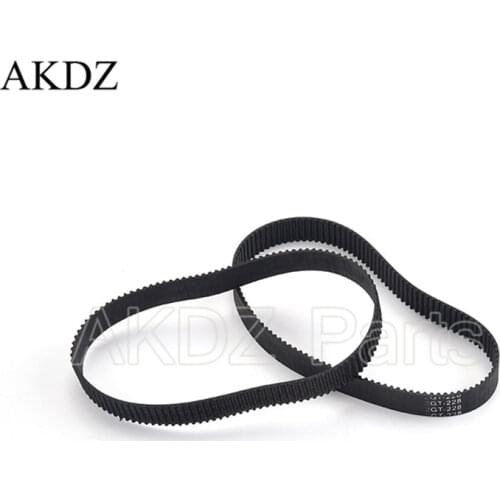 2MGT 2M 2GT Synchronous Timing belt Pitch length 228 width 6mm/9mm Teeth 114 Rubber closed