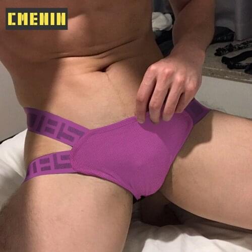 Ins Style Cotton Mens Thong And G String Men Panties Quick Dry Tanga Gay Sexy Underwear Man Jockstrap Underpants Homme BS3126