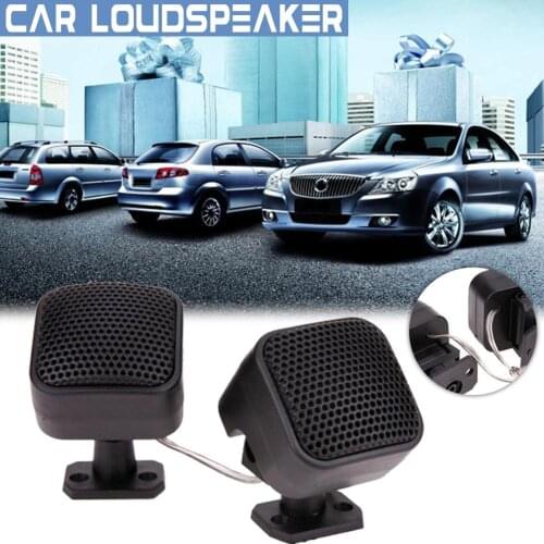 2Pcs 500w Mini Dome Tweeter Loudspeaker 90 Degree Adjustable High Efficiency Loud Speaker Universal Audio Sound Car Accessories