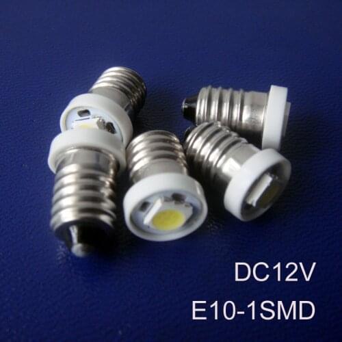 High quality 12v E10 led lights,E10 12vdc LED Car Signal Light,Indicator Light,Pilot Lamp LED E10 lamp free shipping 1000pcs/lot