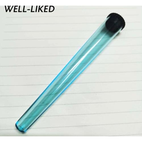 High Quality 115mm Transparent Cone Filler Cones Rolled Hemp Plastic Joint Holder Doob Tube Tubes Pill Box Portable Wholesale