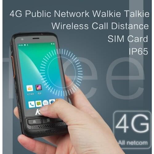 WCDMA CDMA GSM Walkie Talkie 100 KM 4G LTE Visualization IP65 Android Two Way Radio Scanner Transceiver