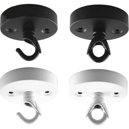 15pcs Ceiling Cover Plate Hook Pendant Lamp Decoration Metal Accessories Chandelier Parts Vintage Ceiling Holder