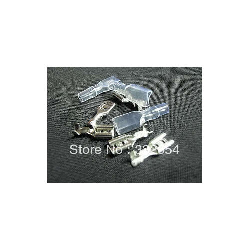 200pcs 2.8mm Crimp Terminal Female Spade Connector + Case