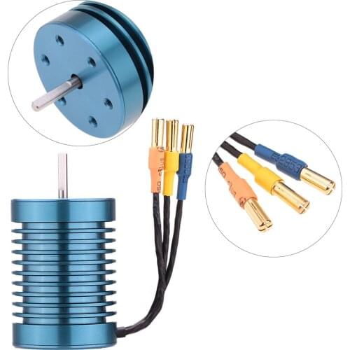 3650 3930KV 4P Sensorless Brushless Motor for 1/10 RC Racing Car Off-Road Truck