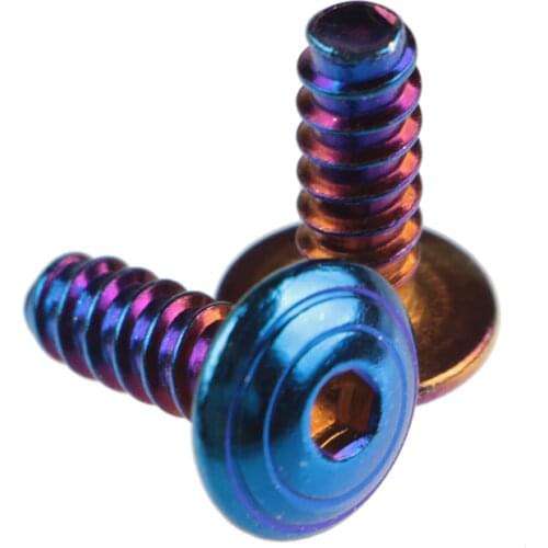 Car shell self-tapping screw M5*15 electric vehicle motorcycle bicycle round head stainless steel self-tapping golden screw