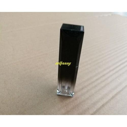 100pcs/lot 5ml Black Gradient color Lip Gloss Tubes 5g Empty Plastic Lip Balm tube bottle Lipstick Cosmetic Container G0704