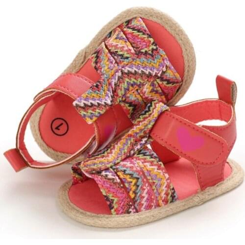 Children Summer Fashion Woven Non-Slip Sandals For Infants Toddlers Girls Casual Shoes Ins