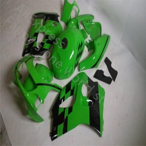 Custom fairing kit for SUZUKI GSXR 600 GSX R750 1996 1998 2000 GSX R600 96-00 green black fairing