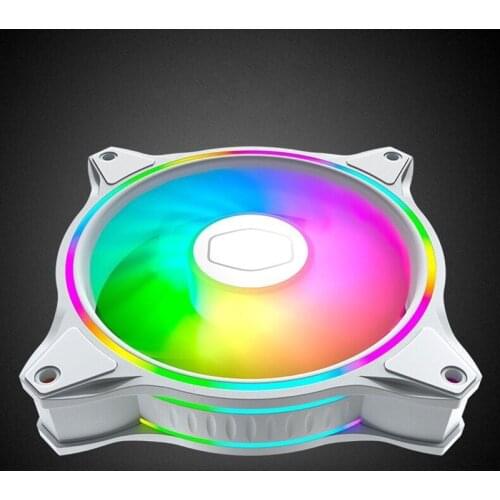 MF120 HALO Dual Ring Addressable RGB Fan for PC Computer Case Liquid Radiator Q81F