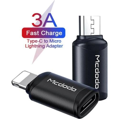 New Mini OTG Converter Type C Lightning Micro USB Freely Convert Adapter Charger Data Cable Converter For Android iPhone