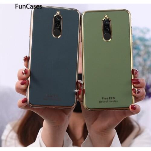 High Quality Soft TPU Protector For Xiaomi phone case Redmi 8A Telefoon sFor Xiaomi Redmi coque 7 9 8 7A Half Wrapped Cases
