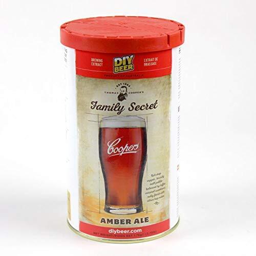 Coopers family Secret Amber ALE Beer kit