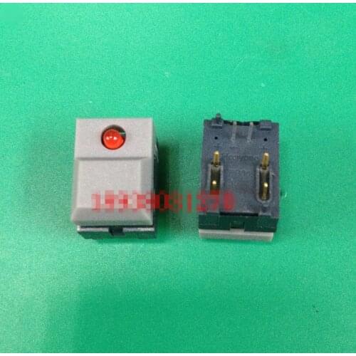 Original new 100% import original button switch signal light 512 console button switch 17*12 red light PB86-A1-A-NR