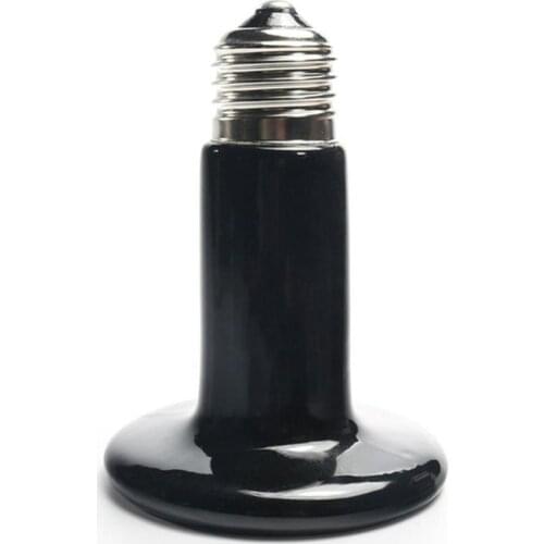 Pet Ceramic Heating Lamp 25W 50W 75W 100W 150W 200W IR Heat Emitter Bulb 220-240V Turtle Snake Lizard Heater Lamp