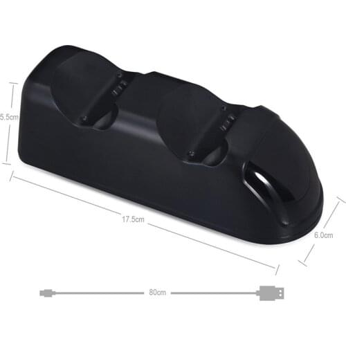 PS4 charger wireless controller charger slim Pro dual charging base LED turn light game