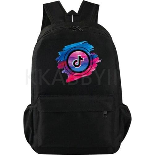 TIK TOK Backpack Women Men School Bags for Teenagers Girls Boys Light Ladies Travel Backpack Men Mochilas Feminina