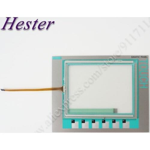 Touch Screen Glass for 6AV6 647-0AD11-3AX0 KTP600 Touch Panel for 6AV6647-0AD11-3AX0 KTP600 with Membrane Keypad Switch
